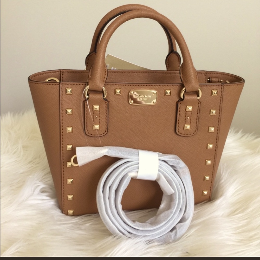 NWT MK Sandrine Stud Small Crossbody